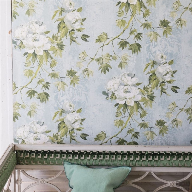 Flowers volume I PDG673/02 tapeta ścienna Designers Guild