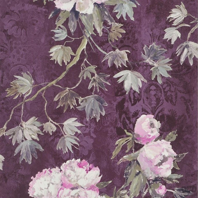 Flowers volume I PDG673/04 tapeta ścienna Designers Guild