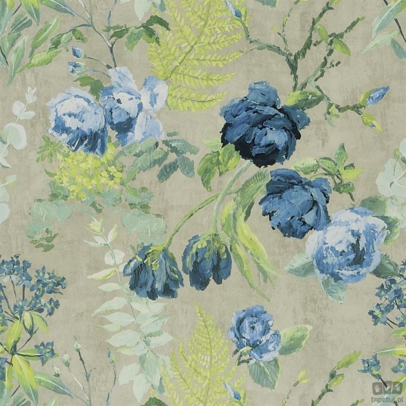 Flowers volume I PDG678/04 tapeta ścienna Designers Guild
