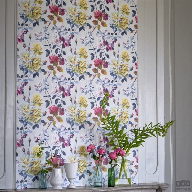 Flowers volume I PDG711/01 tapeta ścienna Designers Guild