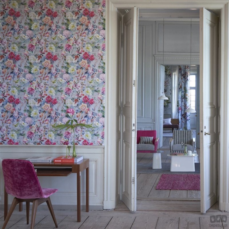 Flowers volume I PDG712/01 tapeta ścienna Designers Guild