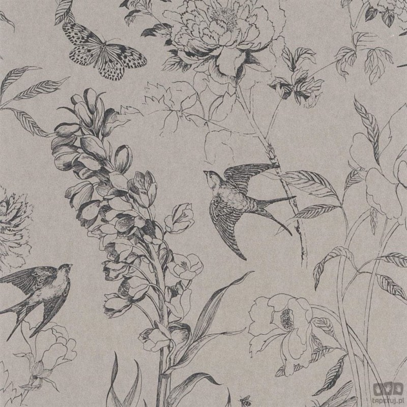 Flowers volume I PDG714/01 tapeta ścienna Designers Guild