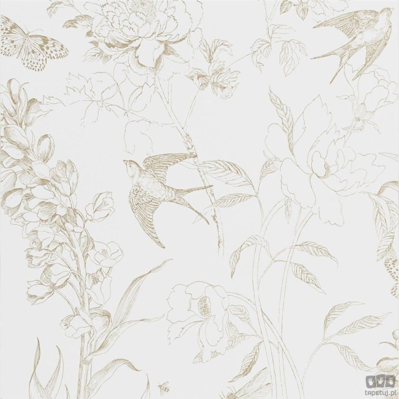 Flowers volume I PDG721/02 tapeta ścienna Designers Guild