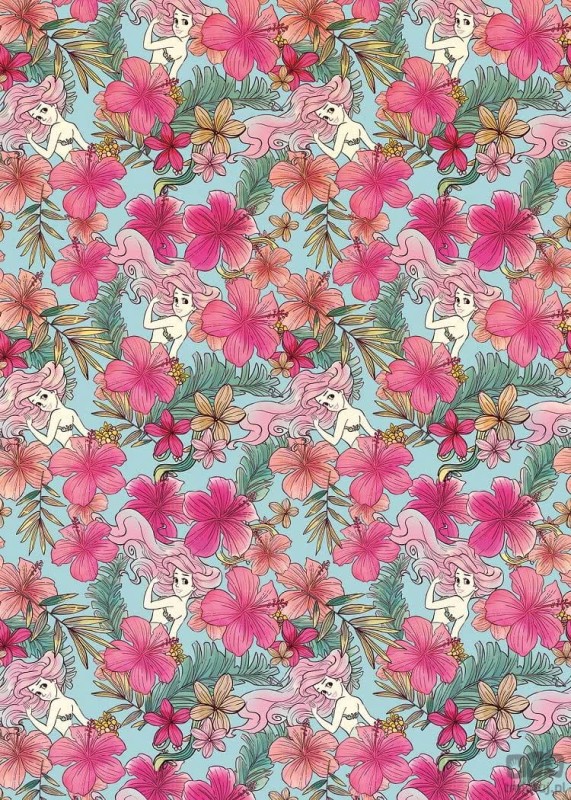 Fototapeta Ariel - Pink Flower DX4-008