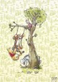 Fototapeta Winnie Pooh in the wood DX4-017