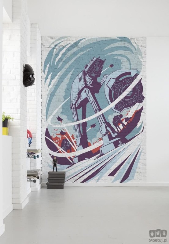 Fototapeta Star Wars Classic Concrete Hoth DX4-037
