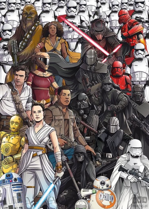 Fototapeta Star Wars Retro Cartoon DX4-075