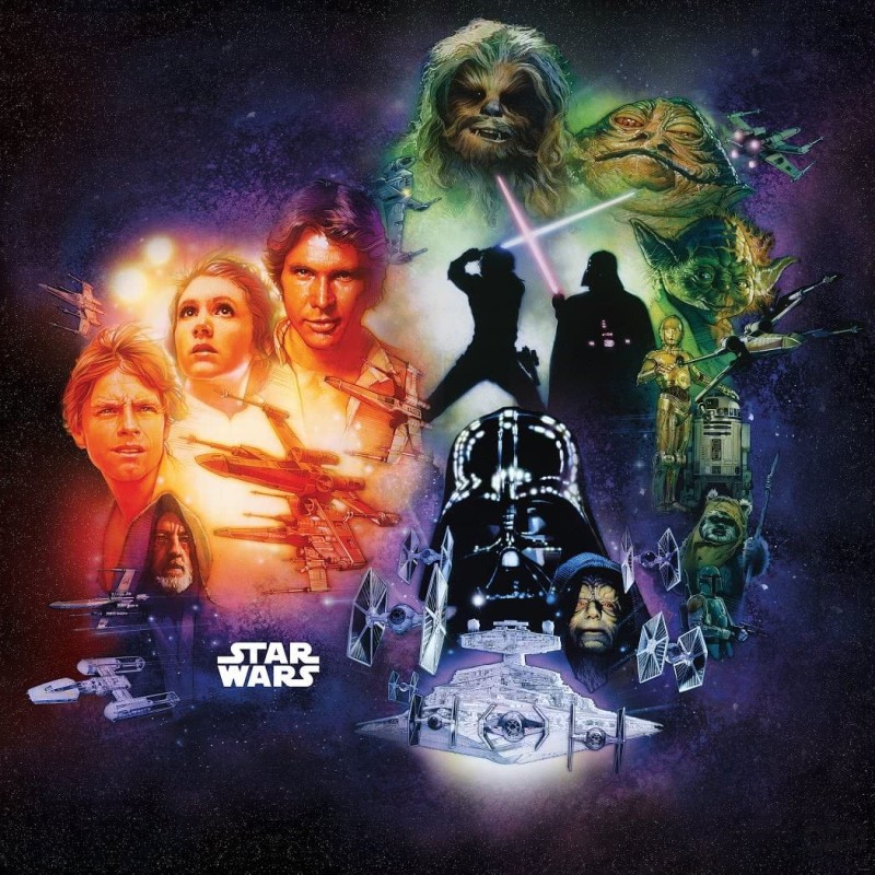 Fototapeta Star Wars Classic Poster Collage DX5-044