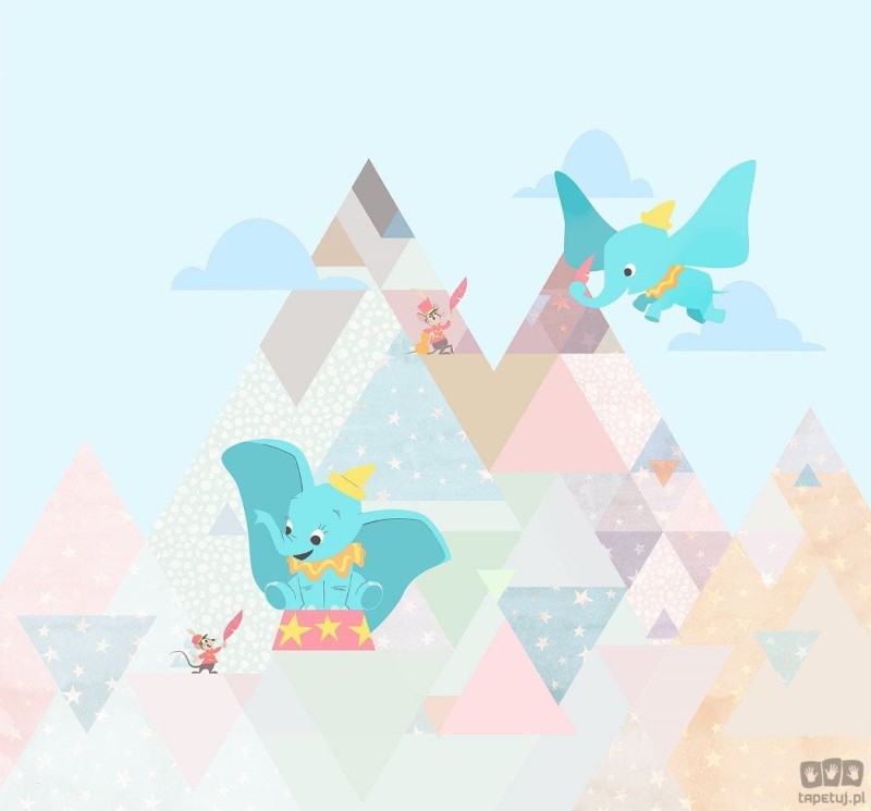 Fototapeta Dumbo flying elephant DX6-011