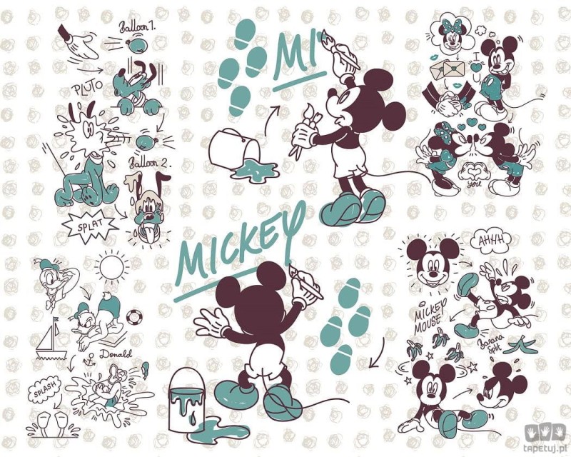 Fototapeta Mickey and Friends DX7-026