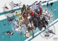 Fototapeta Star Wars Cartoon Collage Wide DX8-073