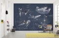 Fototapeta Star Wars Blueprint Dark DX8-077