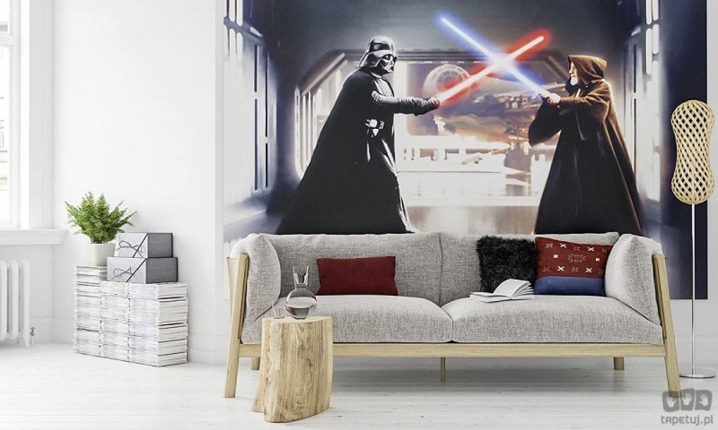 Fototapeta Star Wars Vader vs. Kenobi 007-DVD3