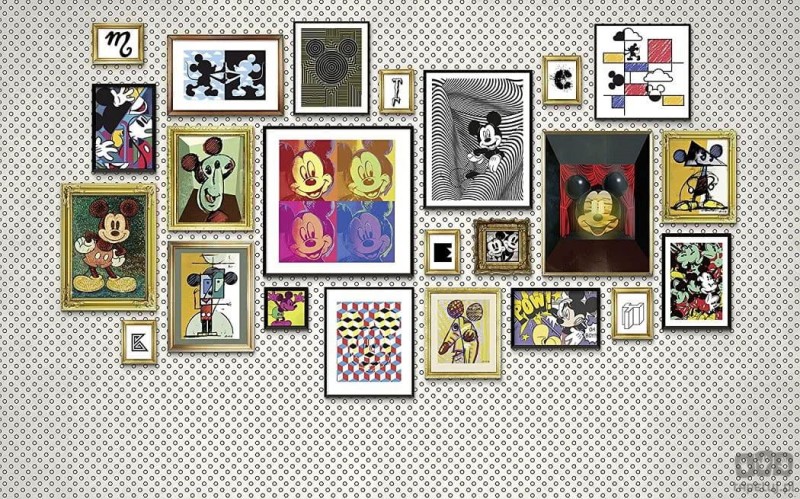 Fototapeta Mickey Art Collection 025-DVD4