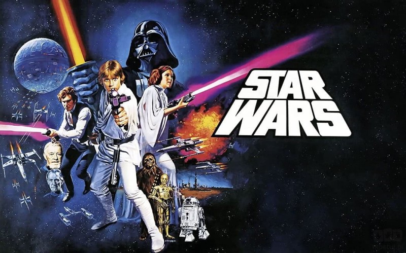 Fototapeta Star Wars Poster Classic 1 026-DVD4