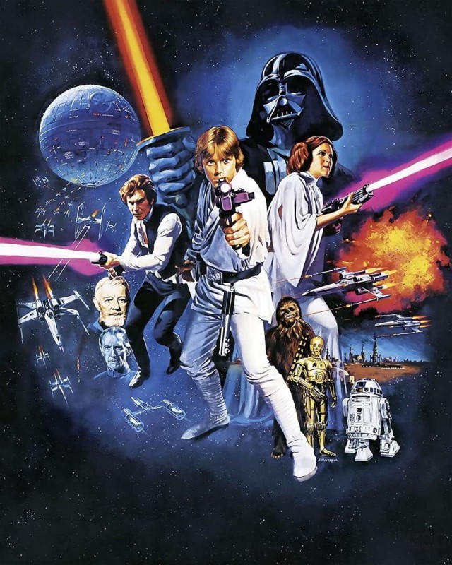 Fototapeta Star Wars Poster Classic 1 026-DVD2