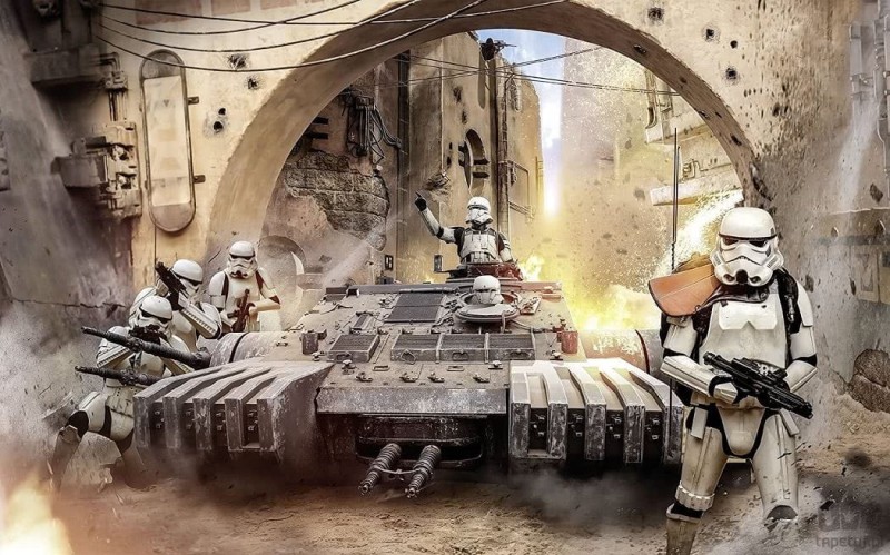 Fototapeta Star Wars Tanktrooper 027-DVD4