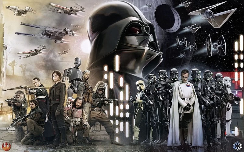 Fototapeta Star Wars Collage 028-DVD4