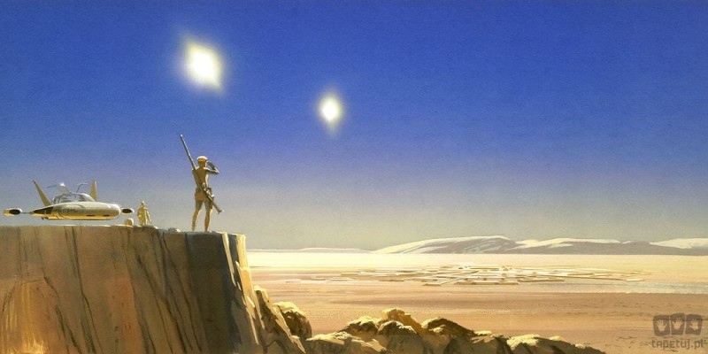Fototapeta Star Wars Classic RMQ Mos Eisley Edge DX10-059
