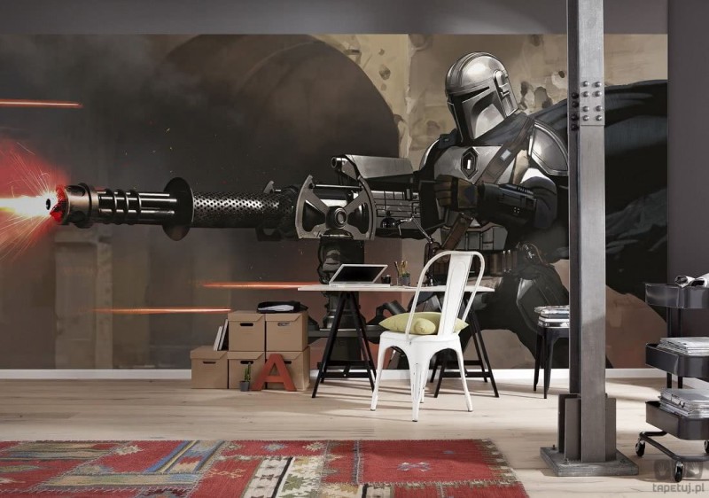 Fototapeta Star Wars The Mandalorian Blaster DX10-088