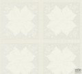 Tapeta winylowa na flizelinie geometryczny kwiat krem