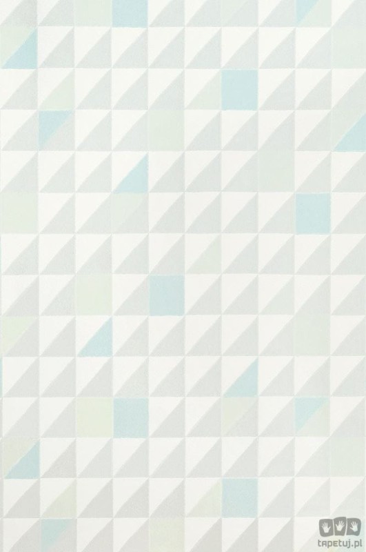 Tapeta na flizelinie z geometrycznym motywem
