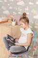 Tapeta na flizelinie do dziecięcego pokoju w jednorożce