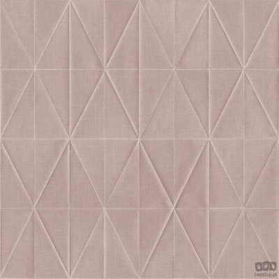 Tapeta na flizelinie wzór geometryczny szaroróżowy