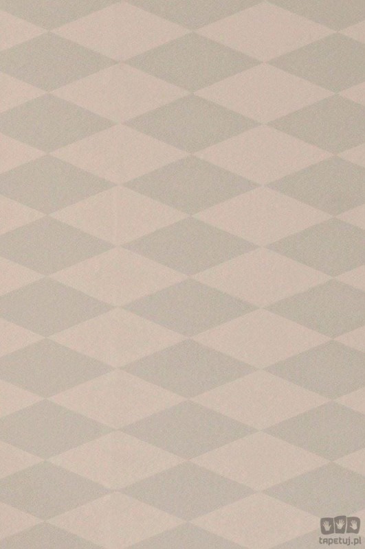Tapeta na flizelinie geometryczny wzór beż zielony