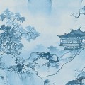 Fototapeta Blue China R2-005