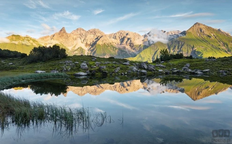 Fototapeta Allgäu Spiegel SHX9-002