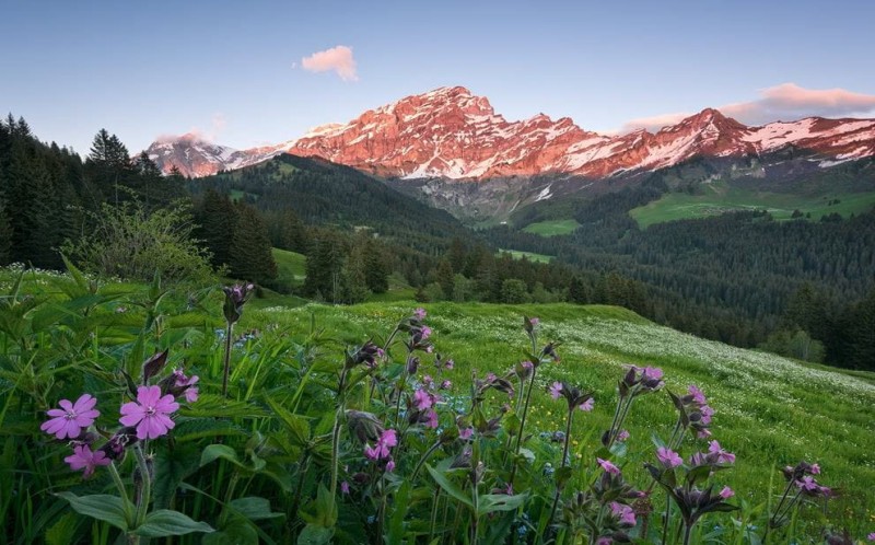 Fototapeta Picturesque Switzerland SHX9-069