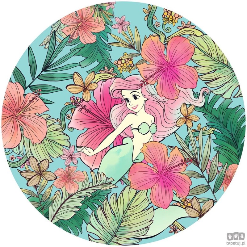 Fototapeta Ariel Ocean Flowers DD1-001