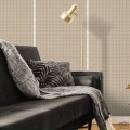 Tapeta z przestrzennym motywem geometrycznym ICH Wallpaper Nomad odcienie beżu i ochry