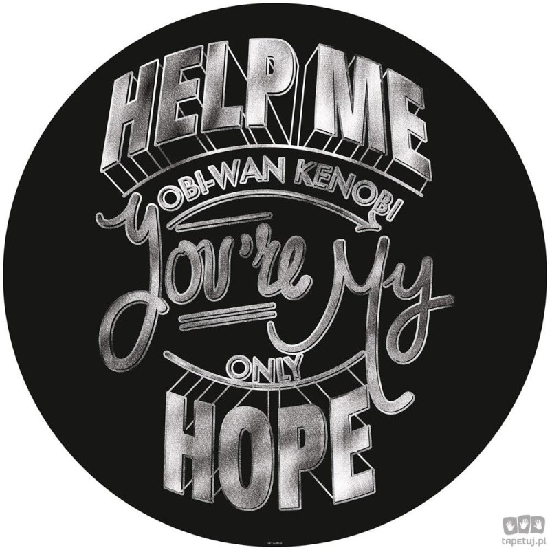 Fototapeta Star Wars Help Me Obi Wan DD1-023