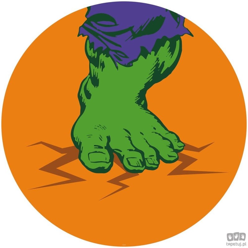 Fototapeta Avengers Hulk's Foot Pop Art DD1-032