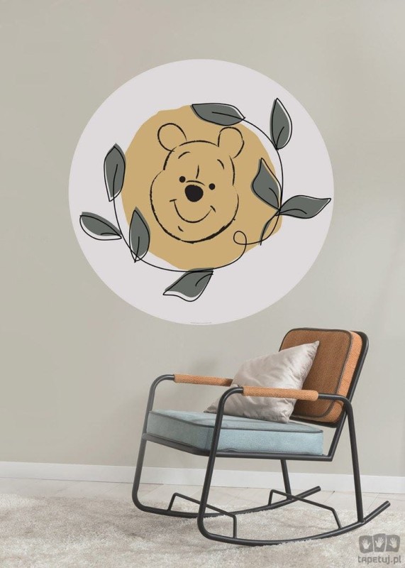 Fototapeta Winnie Pooh Garland DD1-037