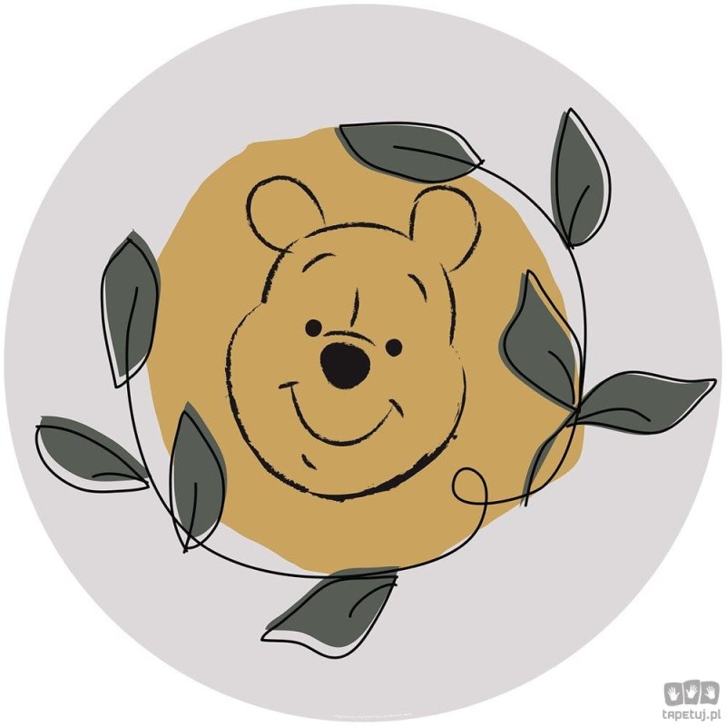 Fototapeta Winnie Pooh Garland DD1-037