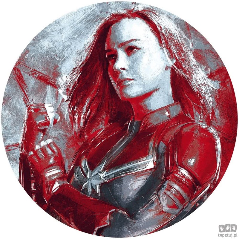 Fototapeta Avengers Painting Captain Marvel DD1-046