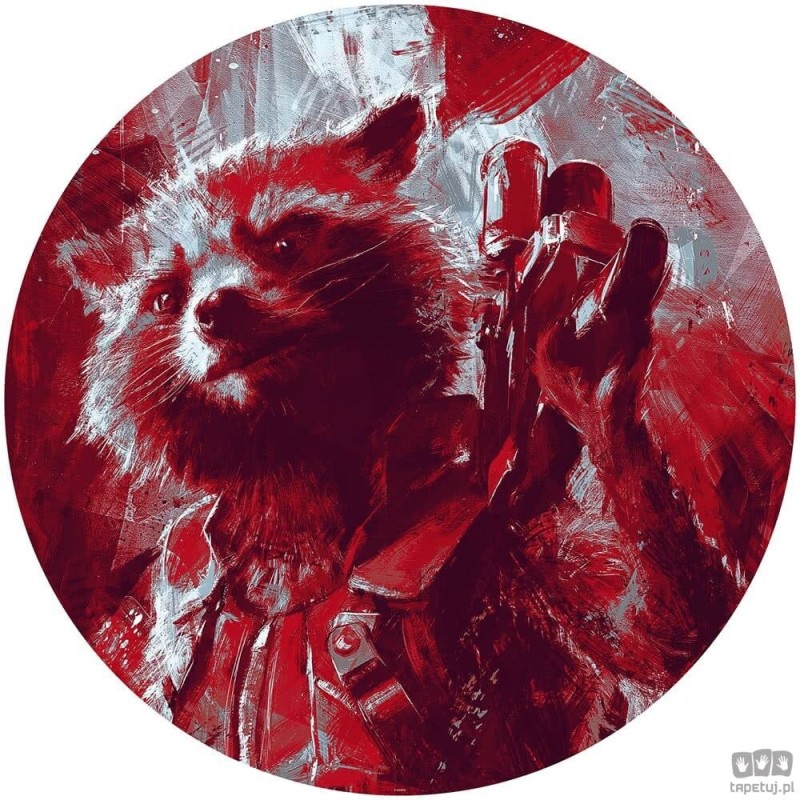 Fototapeta Avengers Painting Rocket Raccoon DD1-052