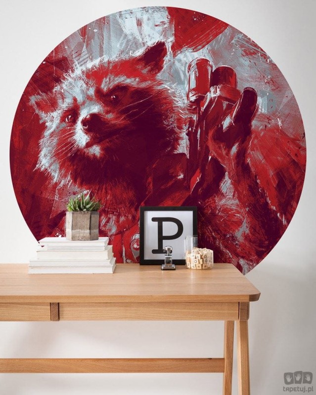 Fototapeta Avengers Painting Rocket Raccoon DD1-052