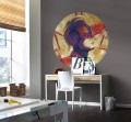 Fototapeta Avengers Painting Captain Marvel Helmet DD1-054