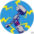 Fototapeta Avengers Thor's Hammer Pop Art DD1-056