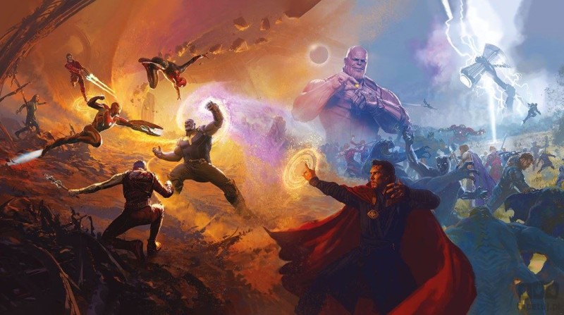 Fototapeta Avengers Epic Battles Two Worlds IADX10-076