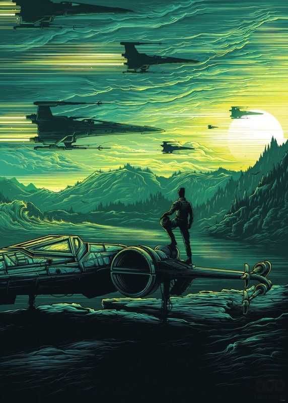 Fototapeta Star Wars X-Wing Assault Takodana IADX4-028