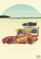 Fototapeta Cars Stream Lines IADX4-040