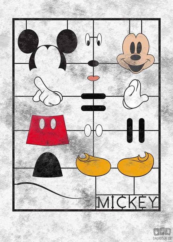 Fototapeta Mickey Kit IADX4-053