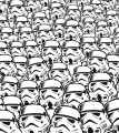 Fototapeta Star Wars Stormtrooper Swarm IADX5-015