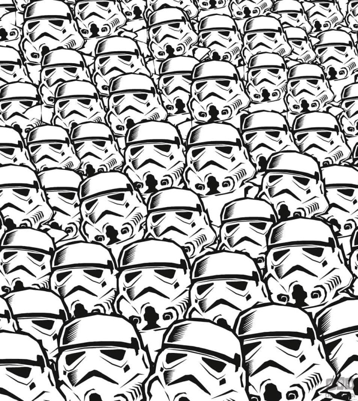Fototapeta Star Wars Stormtrooper Swarm IADX5-015