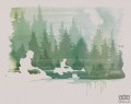 Fototapeta Star Wars Endor Speeders IADX7-006